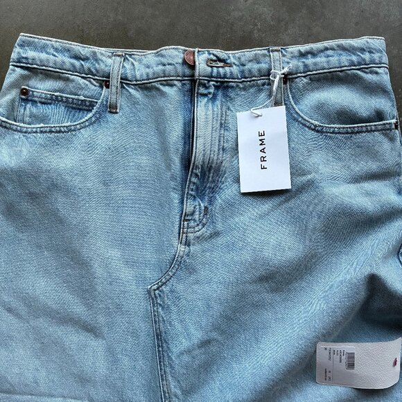 FRAME Dorothy denim maxi skirt - Picture 2 of 3